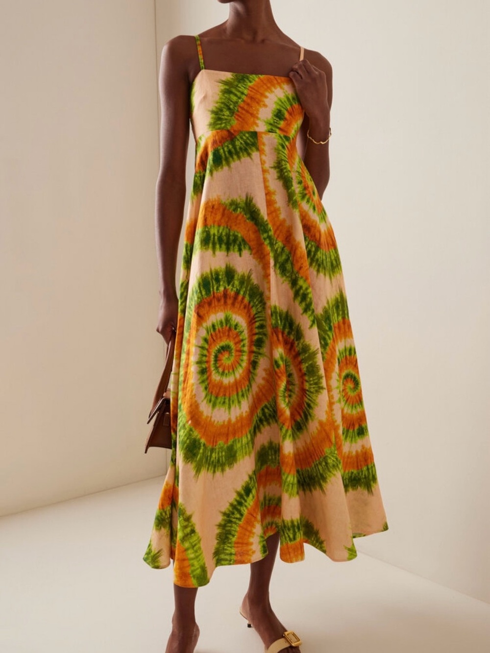 Sun Shack Tie-Dyed Woven Maxi Dress - exclusive to Moda Operandi